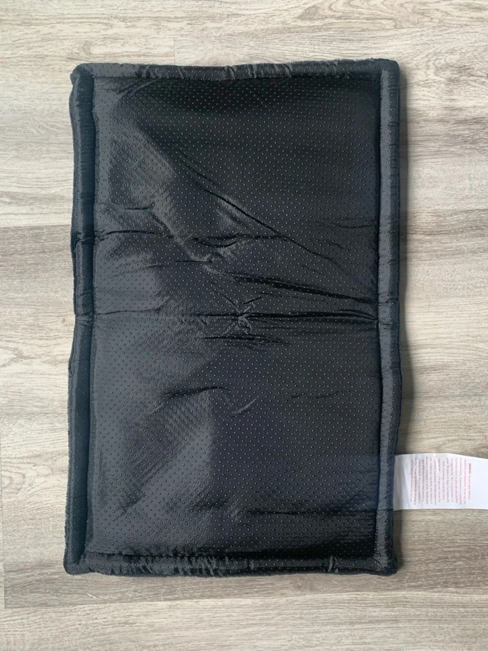 Never used Heart to Tail self warming Pet mat- Black Plush Small Pet